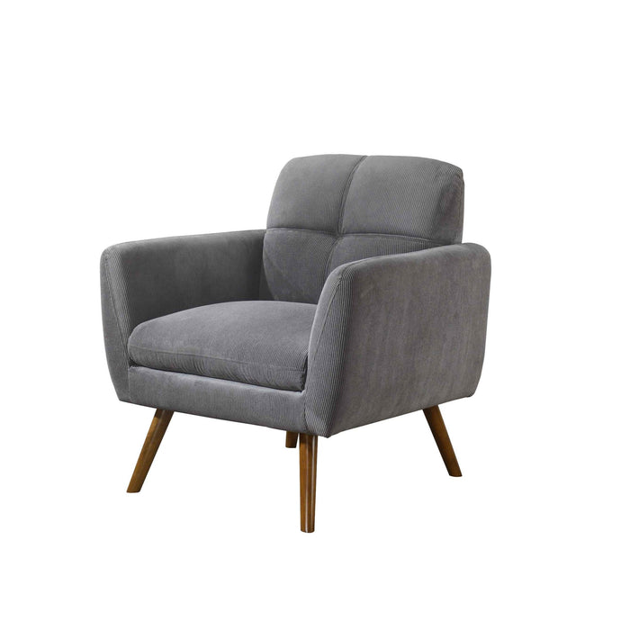 Sofa IT 3086 FC 1 Seater – Fabric Julian Grey