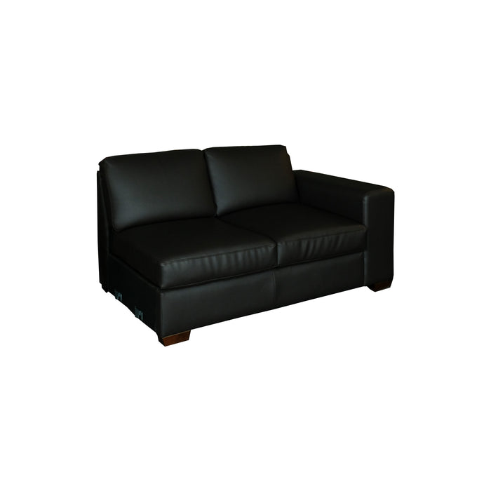 Sofa Sudut IT-1690 Left – PU Rama Dark Brown