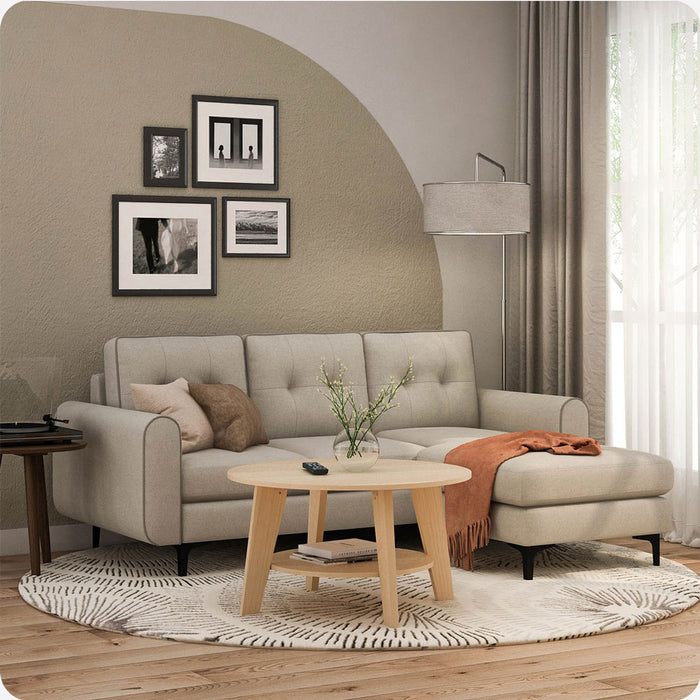 Sofa Corner Gento SFC - Light Beige