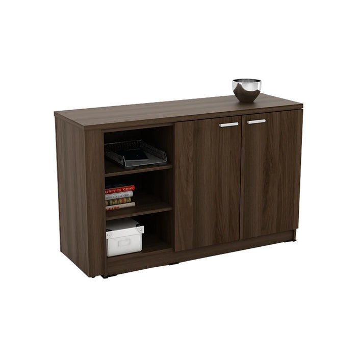 Kabinet Multifungsi Spencer – Brown Walnut